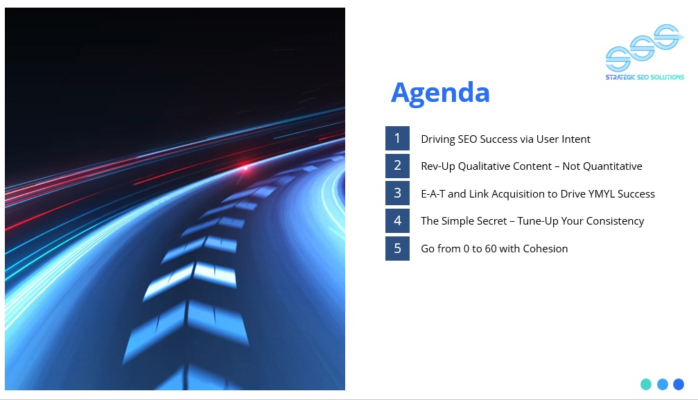 SEO Strategy Webinar 2022